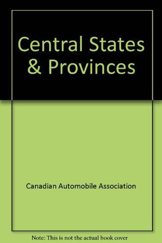 Central States & Provinces - Wide World Maps & MORE! - Book - Wide World Maps & MORE! - Wide World Maps & MORE!