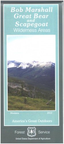 Map: Bob Marshall, Great Bear & Scapegoat Wilderness - Wide World Maps & MORE! - Book - Wide World Maps & MORE! - Wide World Maps & MORE!