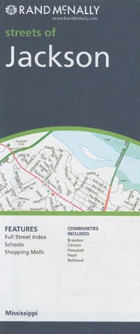 Rand Mcnally 2008 Jackson, Mississippi Rand McNally and Company - Wide World Maps & MORE!