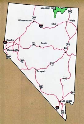 Humboldt Toiyabe National Forest Map (Mtn City & Jarbidge Ranger Districts) - Waterproof - Wide World Maps & MORE!