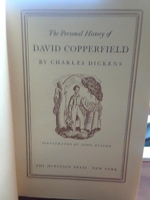 Personal History of David Copperfield [Hardcover] Dickens, Charles and Austen, John - Wide World Maps & MORE!