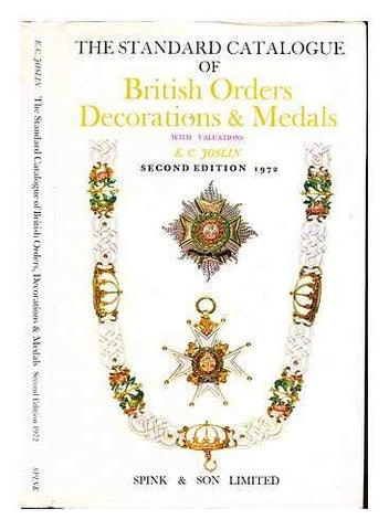 The standard catalogue of British orders, decorations and medals - Wide World Maps & MORE! - Book - Wide World Maps & MORE! - Wide World Maps & MORE!