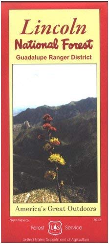 Lincoln National Forest Guadalupe Ranger District * Carlsbad Caverns National Park * Guadalupe Mountains National Park - Wide World Maps & MORE! - Map - United States Department of Agriculture - Wide World Maps & MORE!