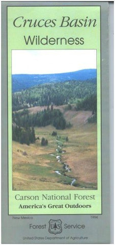 Map: Cruces Basin Wilderness - Wide World Maps & MORE! - Book - Wide World Maps & MORE! - Wide World Maps & MORE!