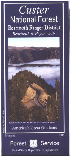 Map: Custer Natl Forest: Beartooth RD - Wide World Maps & MORE! - Book - Wide World Maps & MORE! - Wide World Maps & MORE!