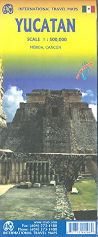 Yucatan Travel Reference (Waterproof) 1:500K - Wide World Maps & MORE!