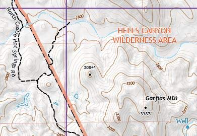Garfais Mountain, Arizona / Off-Road Series - Wide World Maps & MORE!