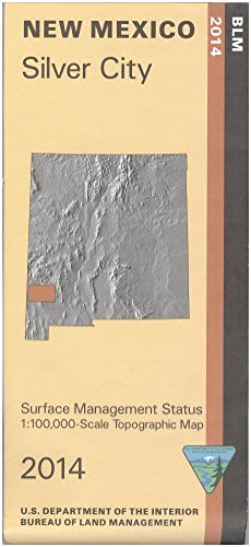 Map: Silver City - Surface Management - Wide World Maps & MORE! - Book - Wide World Maps & MORE! - Wide World Maps & MORE!