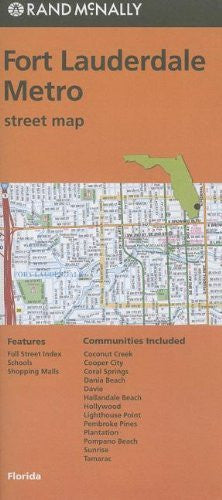 Rand McNally Folded Map: Fort Lauderdale Metro Street Map - Wide World Maps & MORE! - Map - Rand McNally & Company - Wide World Maps & MORE!