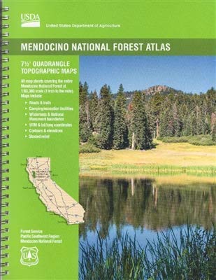 Mendocino National Forest Atlas - Wide World Maps & MORE! - Book - Wide World Maps & MORE! - Wide World Maps & MORE!