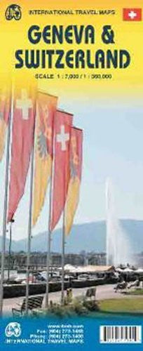 Geneva and Switzerland Travel Reference Map 1:7,000/1:360,000 - Wide World Maps & MORE! - Map - ITMB Publishing, Ltd. - Wide World Maps & MORE!