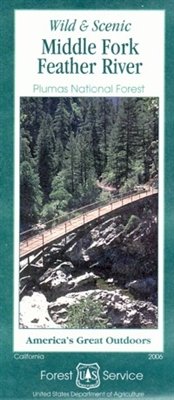 Wild & Scenic Middle Fork of the Feather River Map - Wide World Maps & MORE! - Book - Wide World Maps & MORE! - Wide World Maps & MORE!