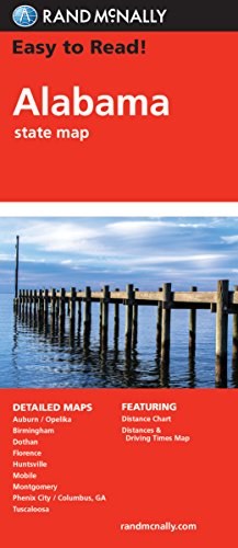 Easy To Read! Alabama State Map - Wide World Maps & MORE!