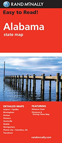 Easy To Read! Alabama State Map - Wide World Maps & MORE!