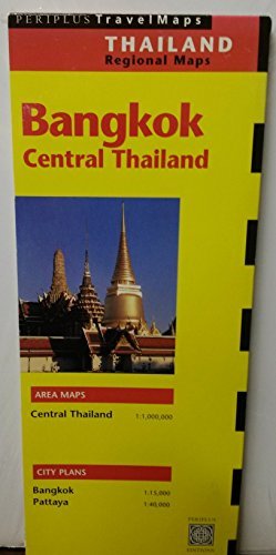Bangkok and Central Thailand (Periplus Travel Maps) - Wide World Maps & MORE! - Book - Wide World Maps & MORE! - Wide World Maps & MORE!