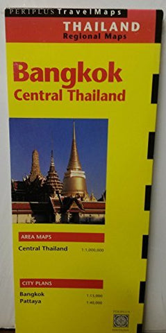Bangkok and Central Thailand (Periplus Travel Maps) - Wide World Maps & MORE! - Book - Wide World Maps & MORE! - Wide World Maps & MORE!
