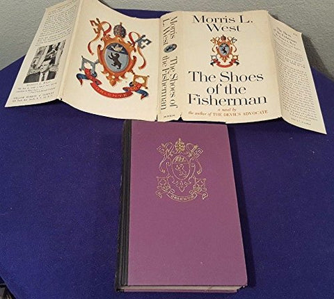 1963 The SHOES of the FISHERMAN Hardcover Book by MORRIS WEST 3rd Printing [Hardcover] - Wide World Maps & MORE!