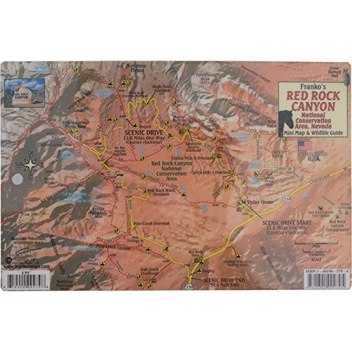 Red Rock Canyon Identification Card - Wide World Maps & MORE!