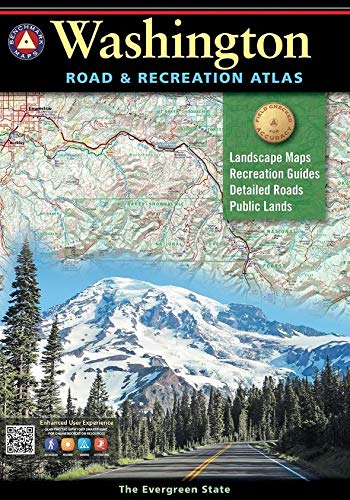 Washington Road and Recreation Atlas - Wide World Maps & MORE! - Map - Benchmark Maps - Wide World Maps & MORE!