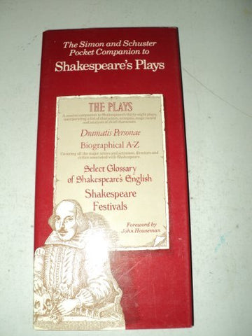 The Pocket Companion to Shakespeare's Plays (Fireside Book) - Wide World Maps & MORE!