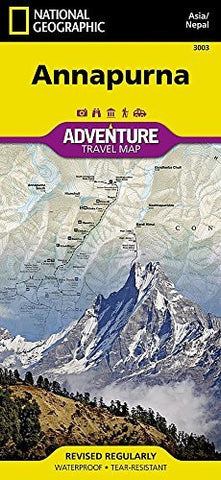 Annapurna [Nepal] (National Geographic Adventure Map) - Wide World Maps & MORE! - Book - Wide World Maps & MORE! - Wide World Maps & MORE!