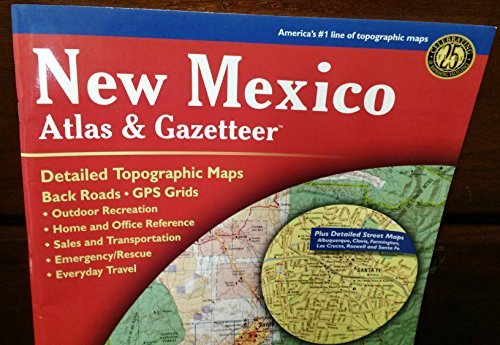New Mexico Atlas & Gazetteer - 2nd edition - Wide World Maps & MORE! - Book - Wide World Maps & MORE! - Wide World Maps & MORE!