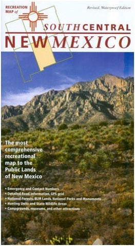 5-NM Recreation Map: Southcentral - Wide World Maps & MORE! - Book - Wide World Maps & MORE! - Wide World Maps & MORE!