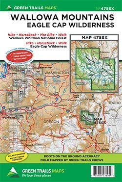 Wallowa Mountains, Eagle Cap Wilderness - Wide World Maps & MORE! - Book - Wide World Maps & MORE! - Wide World Maps & MORE!