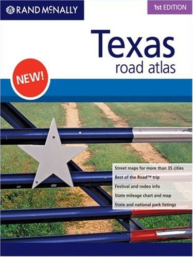 Rand McNally 1st  Edition Texas road atlas - Wide World Maps & MORE! - Book - Brand: Rand McNally n Company - Wide World Maps & MORE!