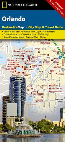 By National Geographic Maps Orlando (National Geographic Destination City Map) (2013) [Map] - Wide World Maps & MORE! - Book - Wide World Maps & MORE! - Wide World Maps & MORE!