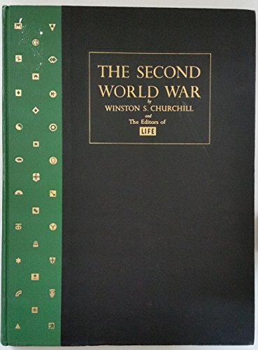 THE SECOND WORLD WAR by WINSTON S. CHURCHILL and The Editors of LIFE Vol 1 and 2 in a slipcase. With a 33 rpm album inside (Volumes 1 and 2. Slip Cover and 33 rpm album.) - Wide World Maps & MORE!
