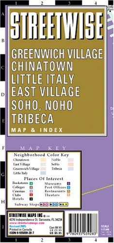 Streetwise Greenwich Village - Wide World Maps & MORE! - Book - Wide World Maps & MORE! - Wide World Maps & MORE!