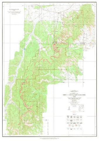 Topographic Map Bryce Canyon National Park, Utah Gloss Laminated (TUT2222) (TUT2222) - Wide World Maps & MORE! - Book - Wide World Maps & MORE! - Wide World Maps & MORE!