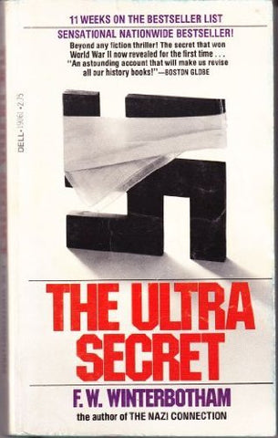 The Ultra Secret by F. W. Winterbotham (1975-08-15) [Mass Market Paperback] - Wide World Maps & MORE!