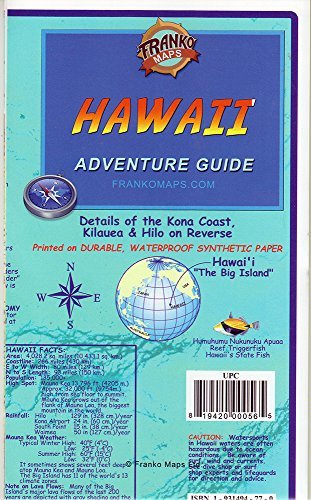 Franko's Hawaii Adventure Guide - Wide World Maps & MORE! - Book - Wide World Maps & MORE! - Wide World Maps & MORE!