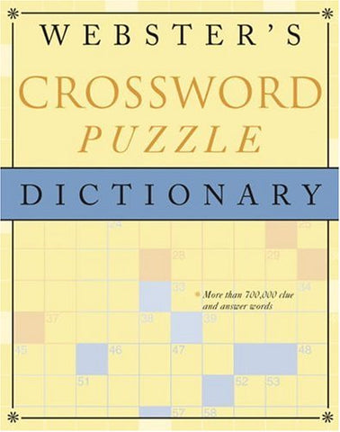 Webster's Crossword Puzzle Dictionary Random House - Wide World Maps & MORE!