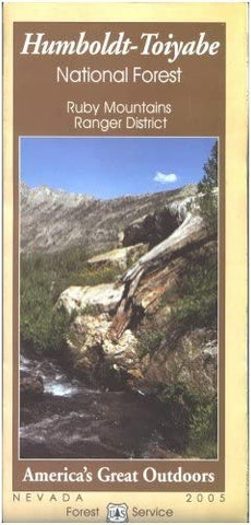 Humboldt Toiyabe National Forest Map (Ruby Mountains Ranger District) - Waterproof - Wide World Maps & MORE! - Sports - Wide World Maps & MORE! - Wide World Maps & MORE!