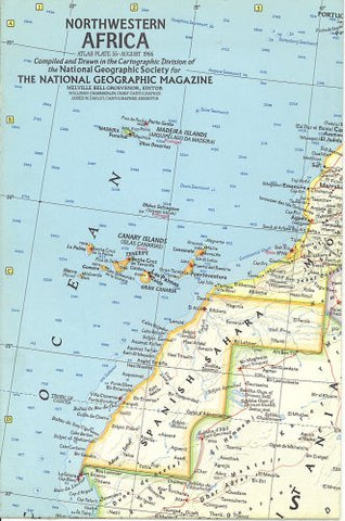 Northwestern Africa - Wide World Maps & MORE! - Book - Wide World Maps & MORE! - Wide World Maps & MORE!