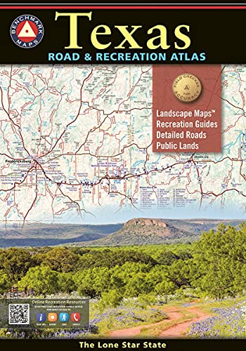 Texas Road and Recreation Atlas - Wide World Maps & MORE!