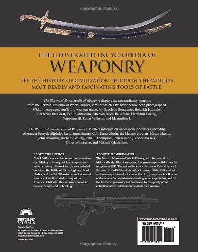 The Illustrated Encyclopedia of Weaponry: From Flint Axes to Automatic Weapons - Wide World Maps & MORE! - Book - Wide World Maps & MORE! - Wide World Maps & MORE!