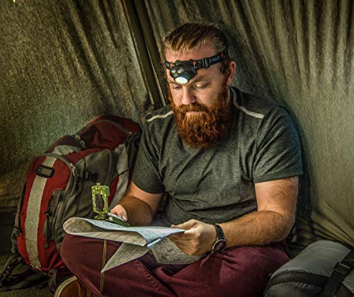 SE 3-in-1 COB and LED Headlamp with Adjustable Headband - Wide World Maps & MORE!