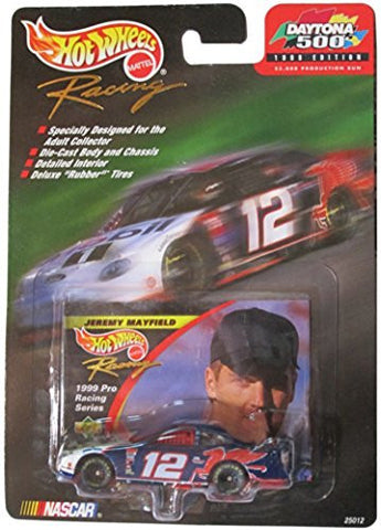 Hot Wheels Racing Daytona 500 - 1999 Edition #12 Mobil 1 Ford Taurus - Jeremy Mayfield - Wide World Maps & MORE! - Toy - Mattel - Wide World Maps & MORE!