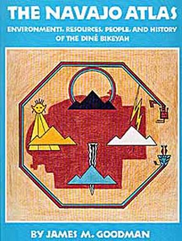 The Navajo Atlas: Environments, Resources, Peoples, and History of the Dine Bikeyah (Civilization of the American Indian Series) - Wide World Maps & MORE! - Book - Brand: Univ of Oklahoma Pr - Wide World Maps & MORE!