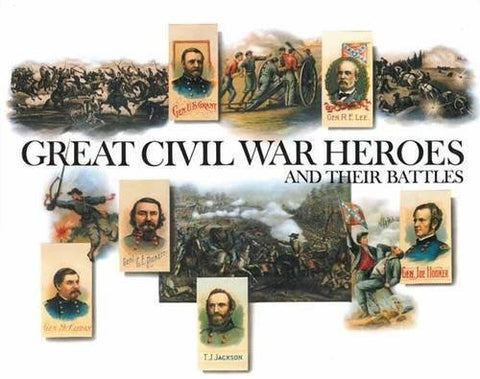 Great Civil War Heroes and Their Battles - Wide World Maps & MORE! - Book - Brand: Abbeville Press - Wide World Maps & MORE!