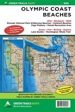 Olympic Coast Beaches - Wide World Maps & MORE! - Book - Wide World Maps & MORE! - Wide World Maps & MORE!