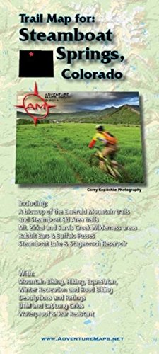 Adventure Maps Steamboat Springs Colorado - Wide World Maps & MORE! - Map - Adventure Maps - Wide World Maps & MORE!