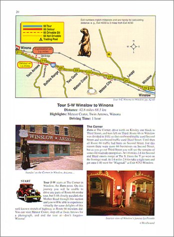 Route 66 Across Arizona : A Comprehensive Two-Way Guide for Touring Route 66 (Arizona and the Southwest) - Wide World Maps & MORE! - Book - Hexagon Pr - Wide World Maps & MORE!