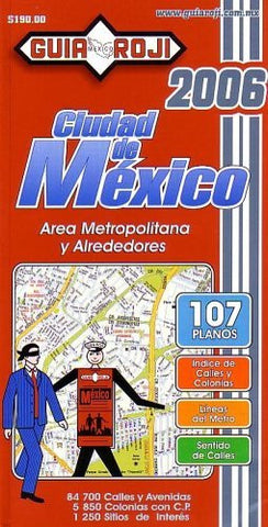 2006 Mexico City Atlas by Guia Roji - Wide World Maps & MORE! - Book - Wide World Maps & MORE! - Wide World Maps & MORE!