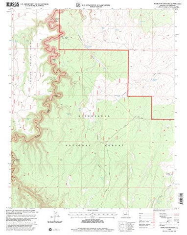 HAMILTON CROSSING, AZ 7.5' 1998 [Map] [Jan 01, 2017] United States Geological Survey - Wide World Maps & MORE! - Map - Wide World Maps & MORE! - Wide World Maps & MORE!