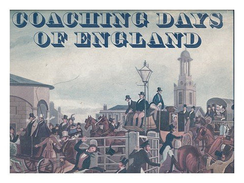 Coaching Days of England - Wide World Maps & MORE! - Book - Wide World Maps & MORE! - Wide World Maps & MORE!